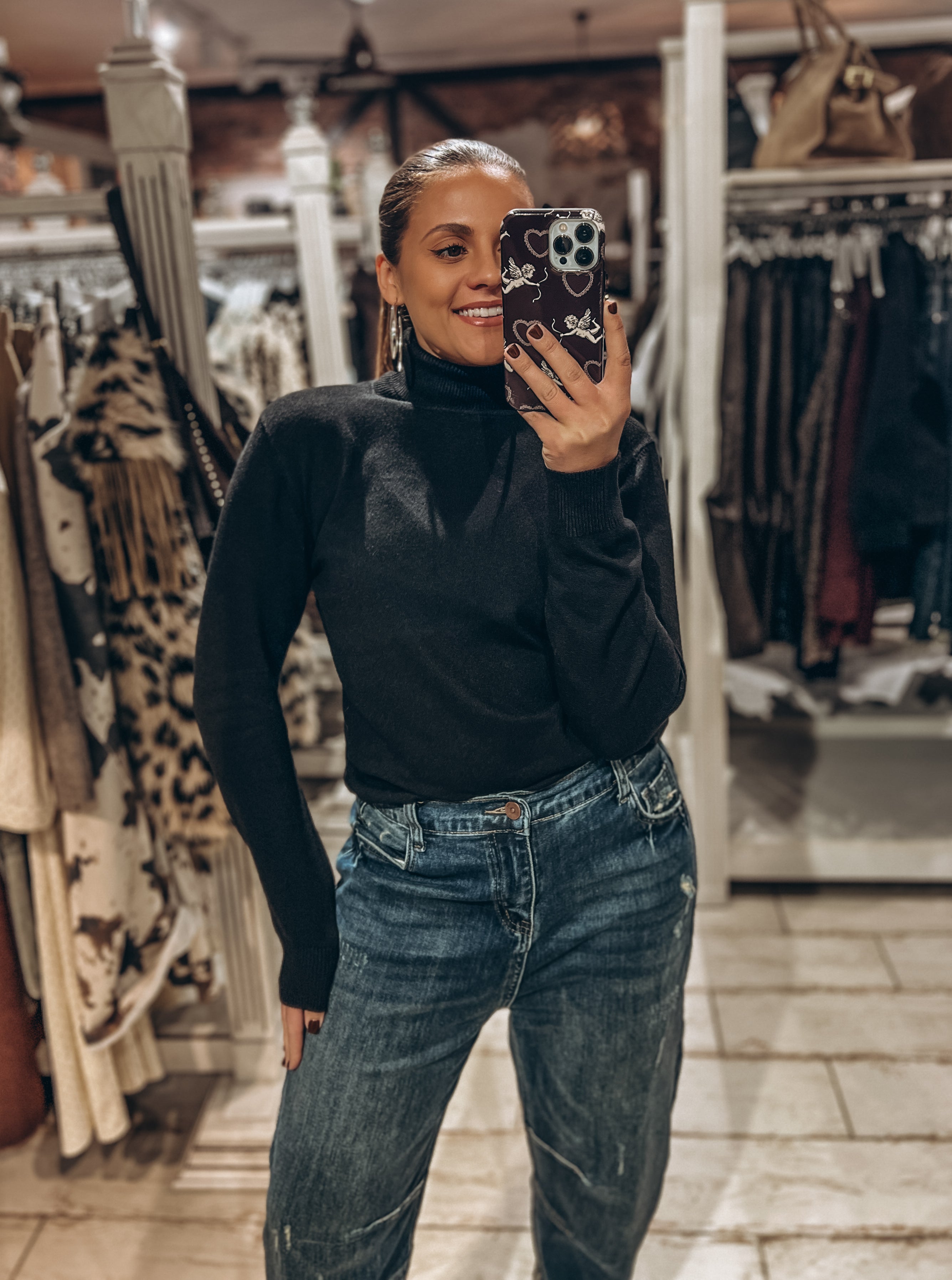 Megztinis aukštu kaklu