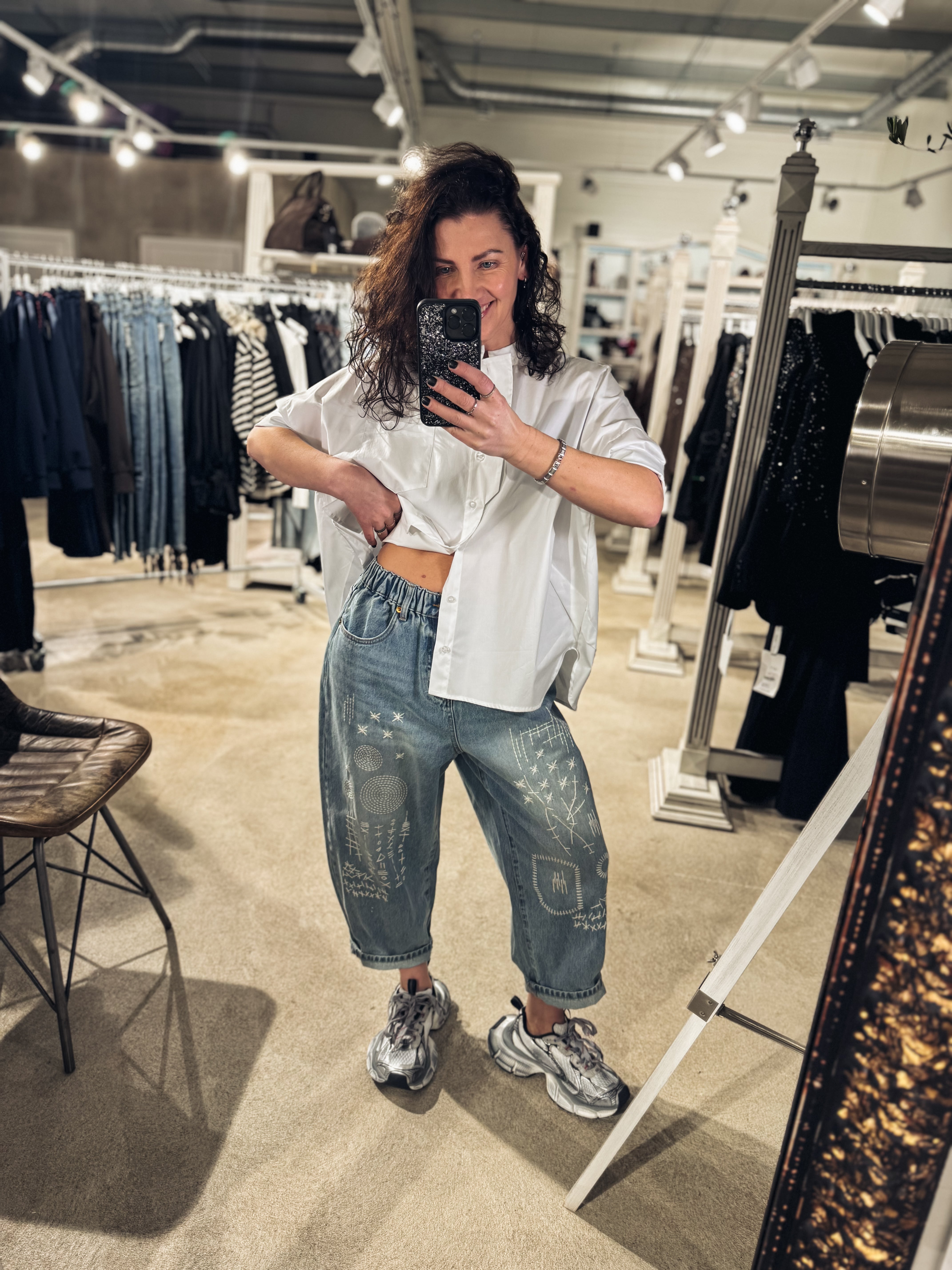 Wendy trendy Džinsai