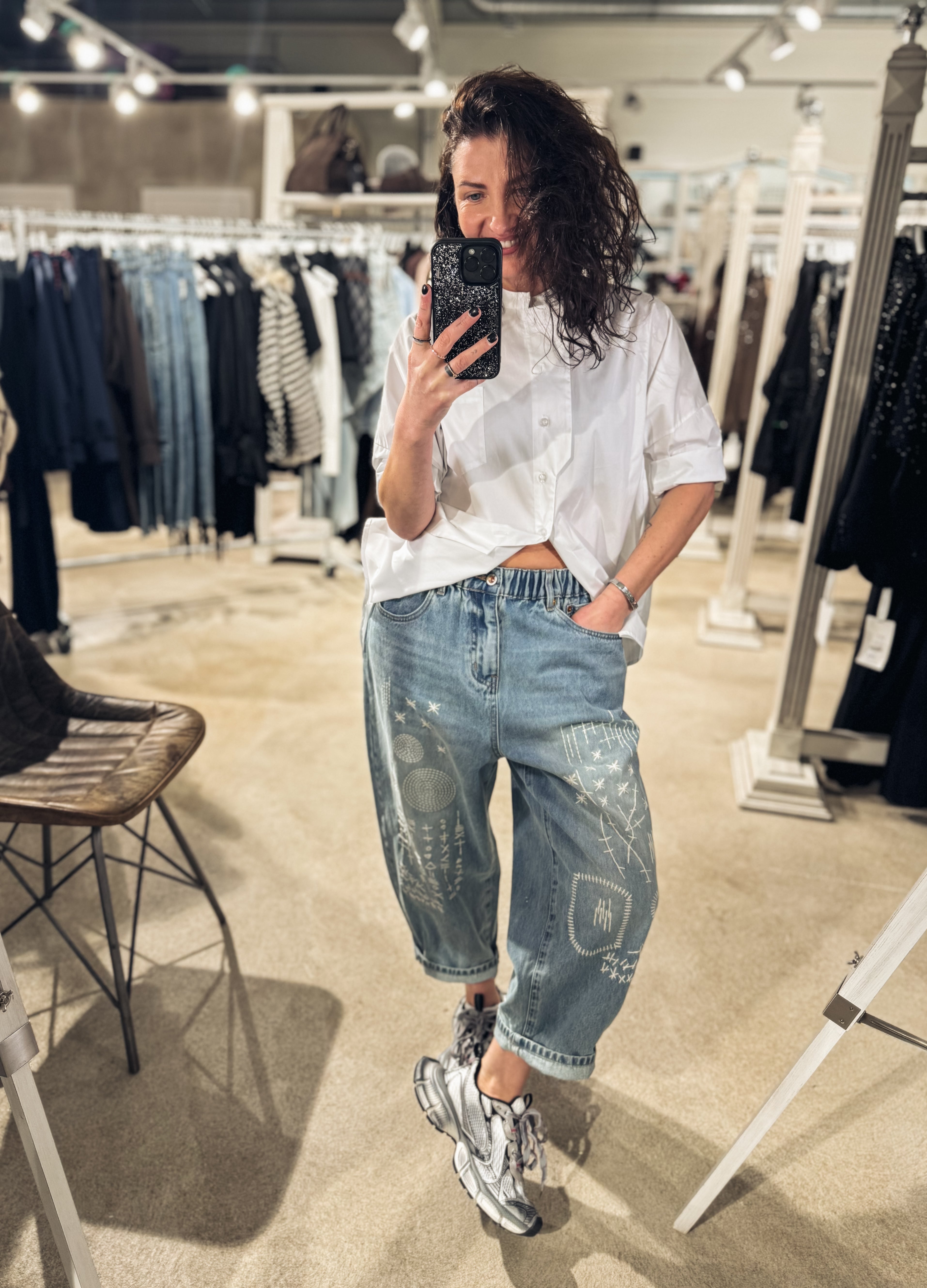 Wendy trendy Džinsai