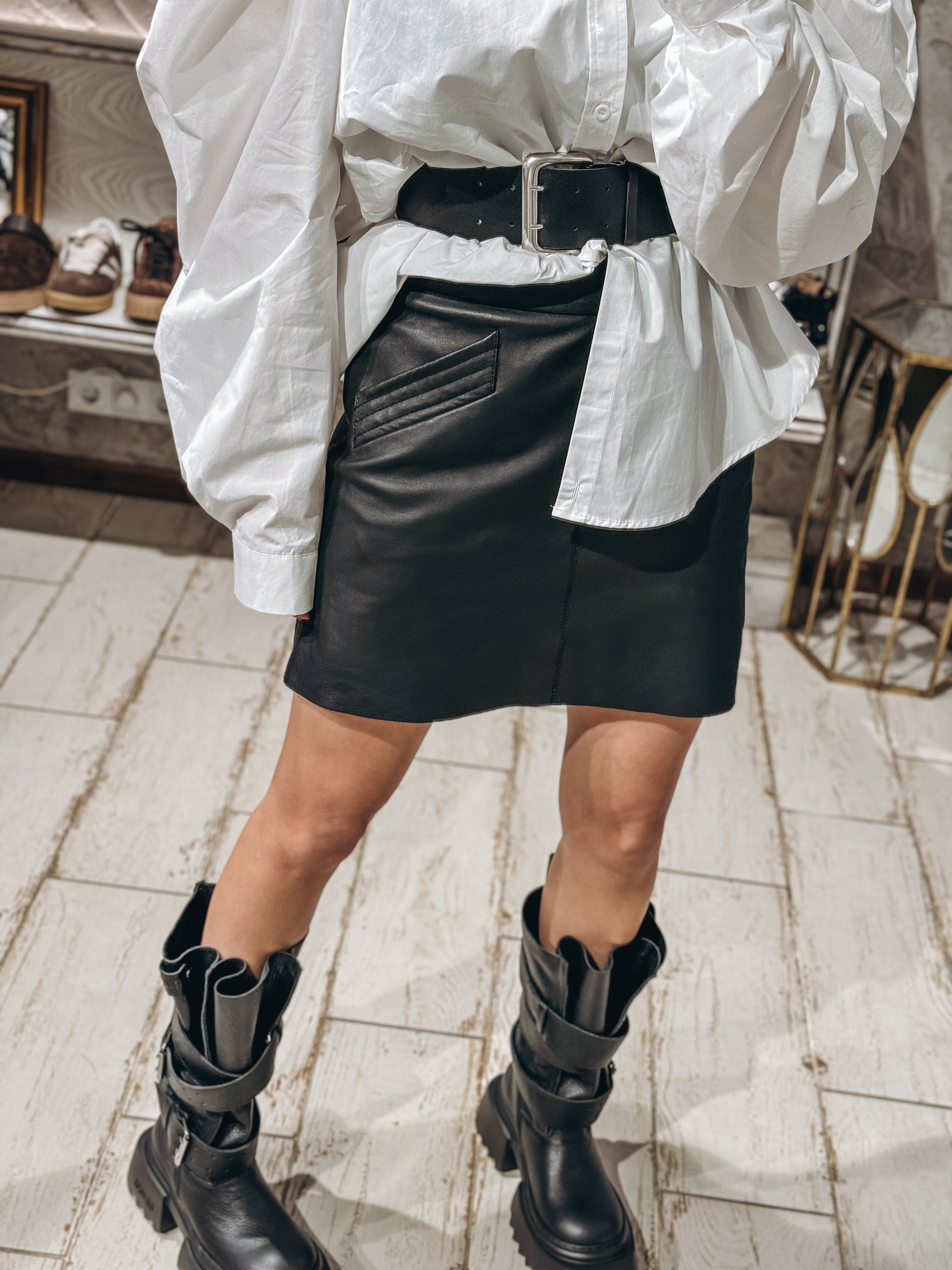 Sijonas Natūralios odos