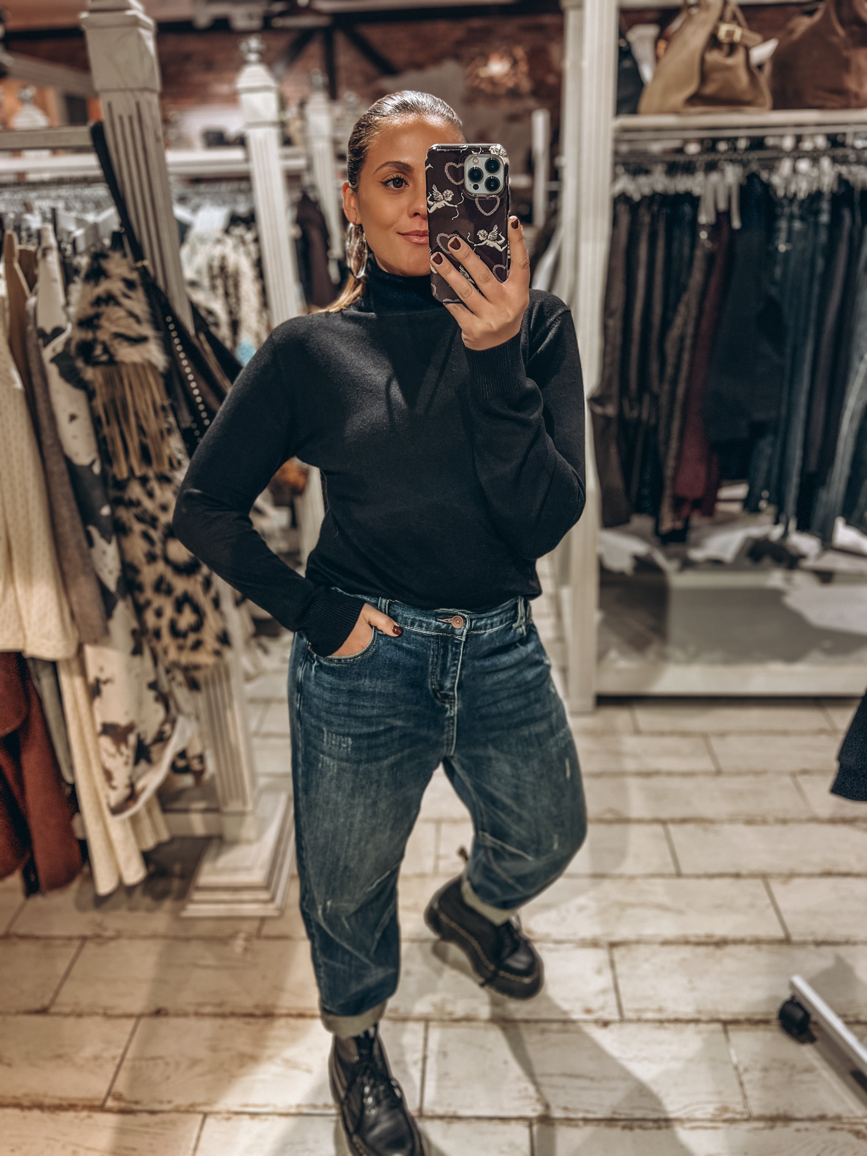 Megztinis aukštu kaklu